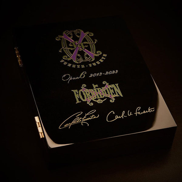 2024 Opus6 ForbiddenX Travel Humidor and Cigars