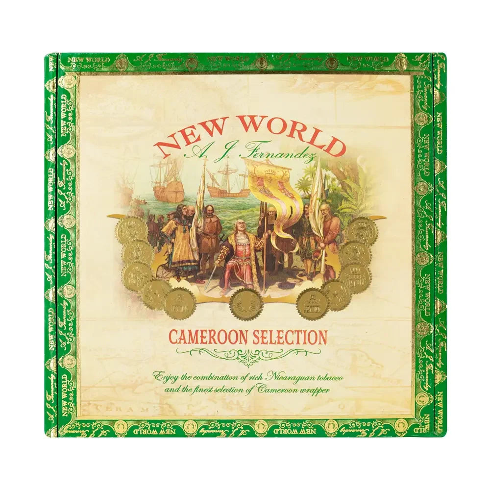 AJ Fernandez New World Cameroon Gordo Closed Box