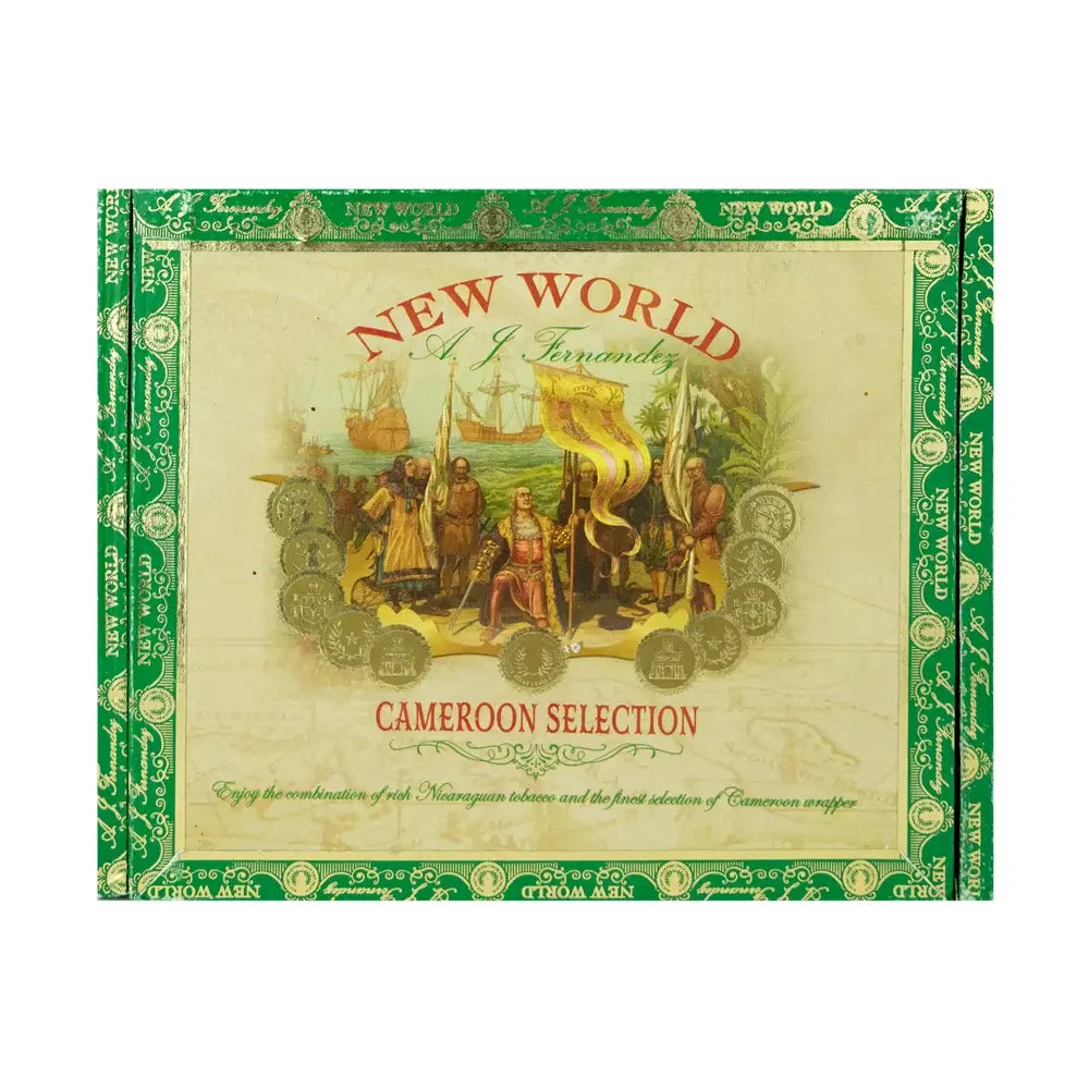 AJ Fernandez New World Cameroon Short Robusto Closed Box
