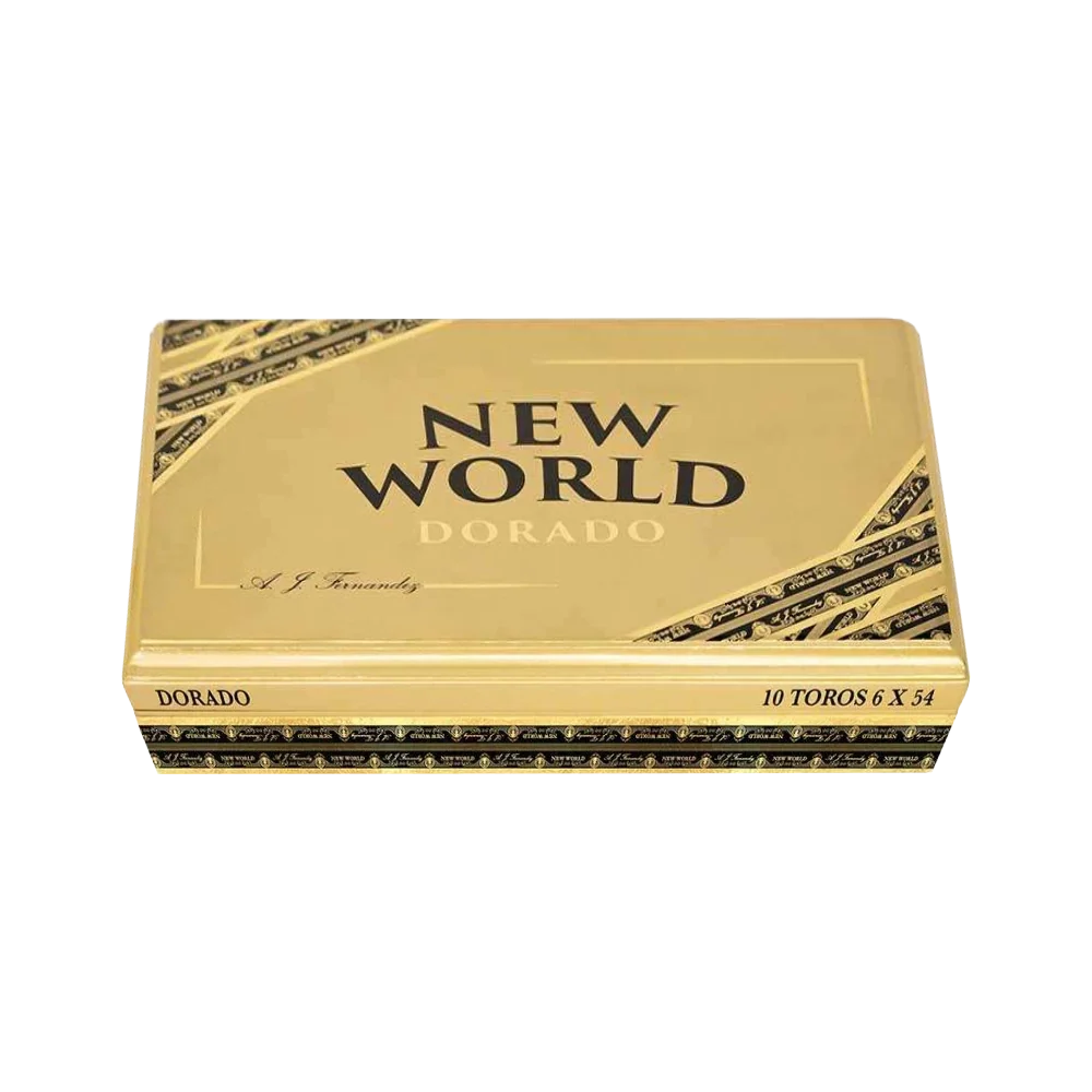 AJ Fernandez New World Dorado Toro Closed Box