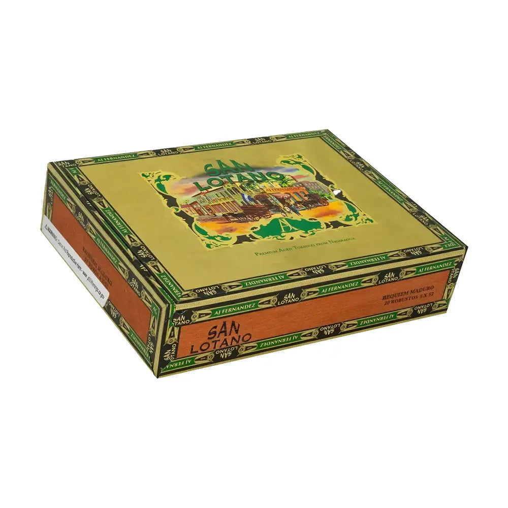 AJ Fernandez San Lotano Requiem Maduro Robusto Closed Box