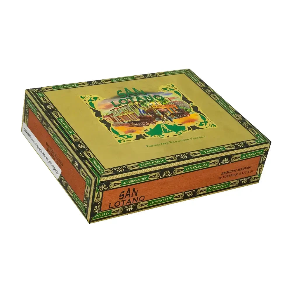 AJ Fernandez San Lotano Requiem Maduro Torpedo Closed Box