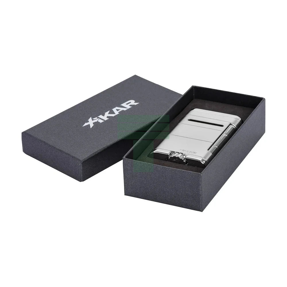 Allume Triple Jet Flame, Tabletop, Steel Silver