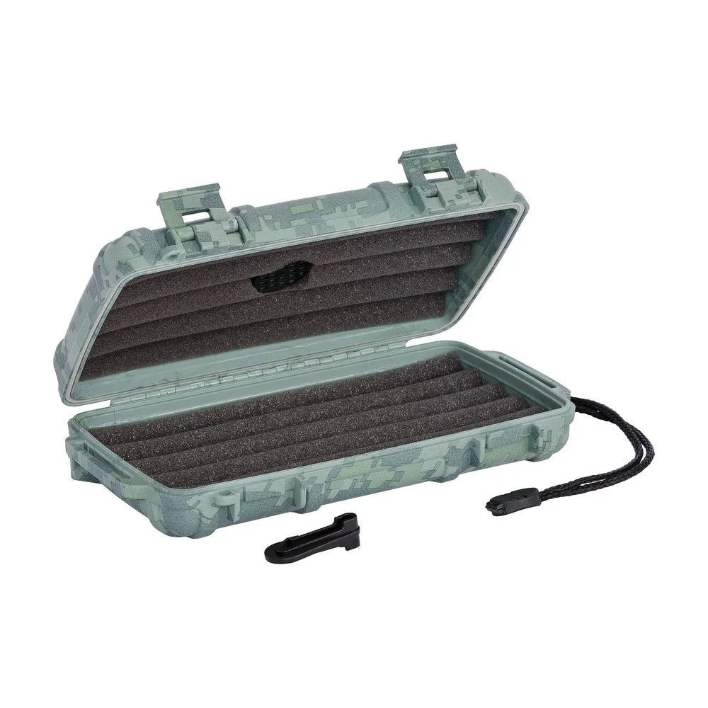 Cigar Caddy 5 Count CAMO Waterproof Travel Humidor