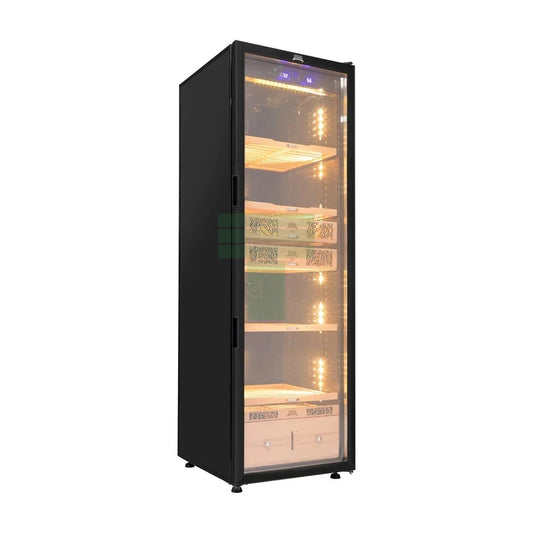 Electronic Humidor 9000 Series, Black 2,000 - 2,500 Count Capacity