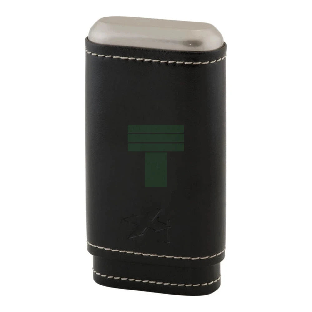 Envoy Triple Cigar Case, Black