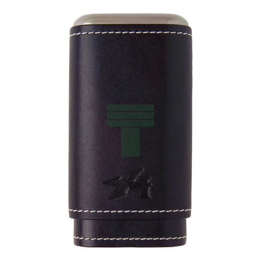Envoy Triple Cigar Case, Black