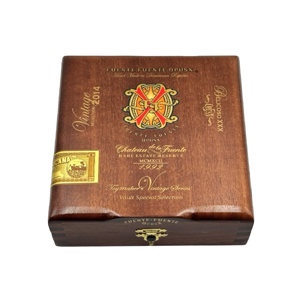 Arturo Fuente OpusX Toymakers Vintage Series 2014 Belicoso XXX Closed Box