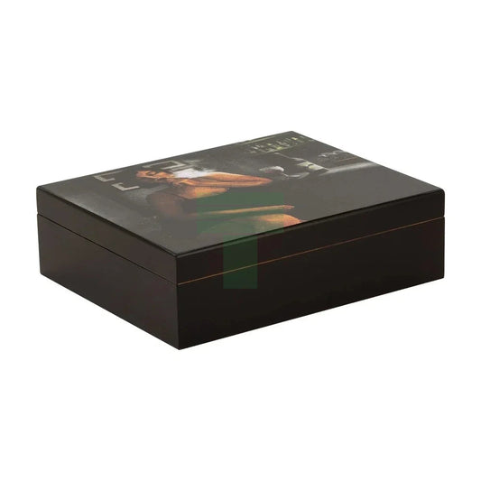 Fiction Of Havana Beauties Line 20 Cg Count Humidor, Mahogany