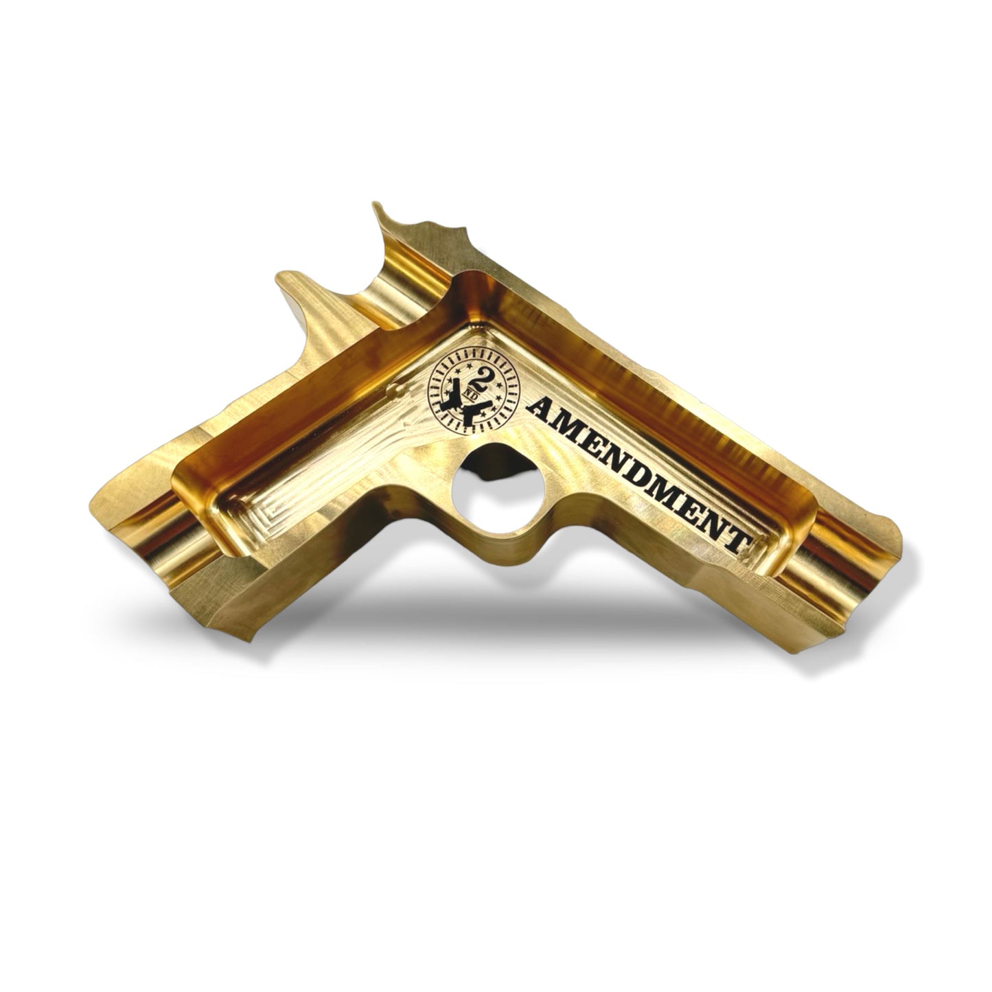 Guns & Gars Election Year Bronze LE Gun Shaped Ashtray