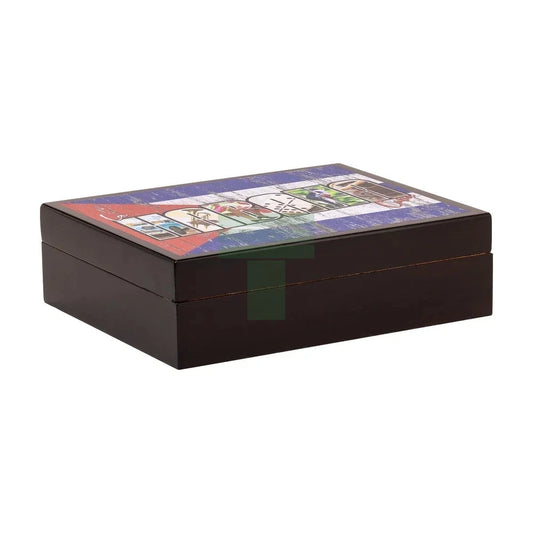 La Habana Wooden Flag Cuba 20 Cg Count. Humidor