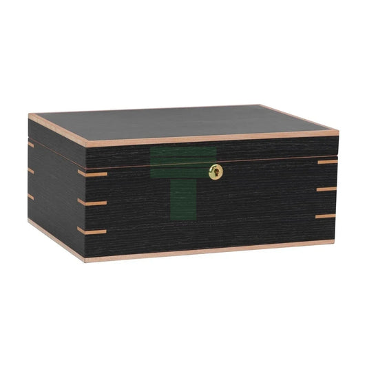 Messenia 45-75 Cg Count Desktop Humidor, Grey Oak Veneer