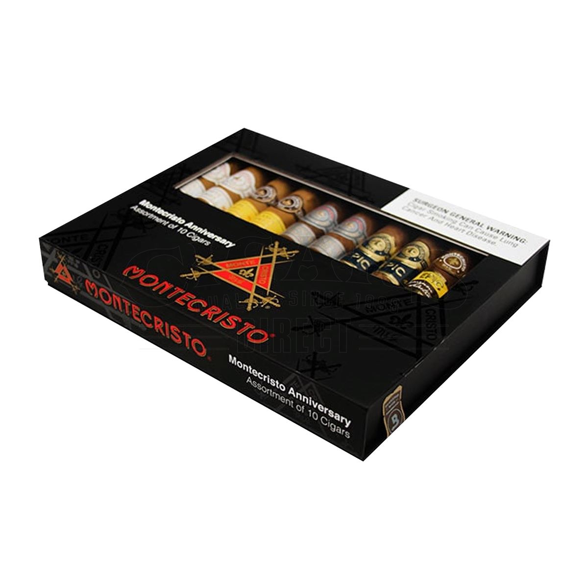 Montecristo Assortment Sampler of 10