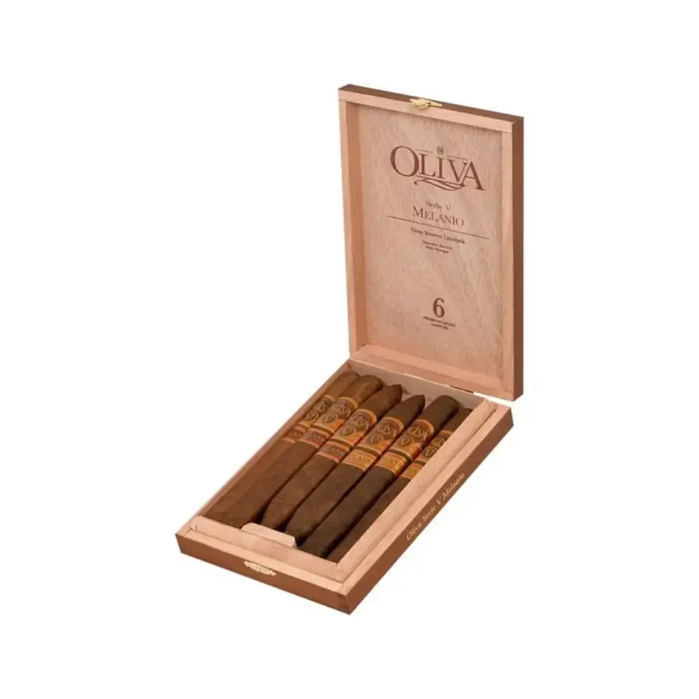 Oliva Serie V Melanio Variety Sampler of 6 Open Box