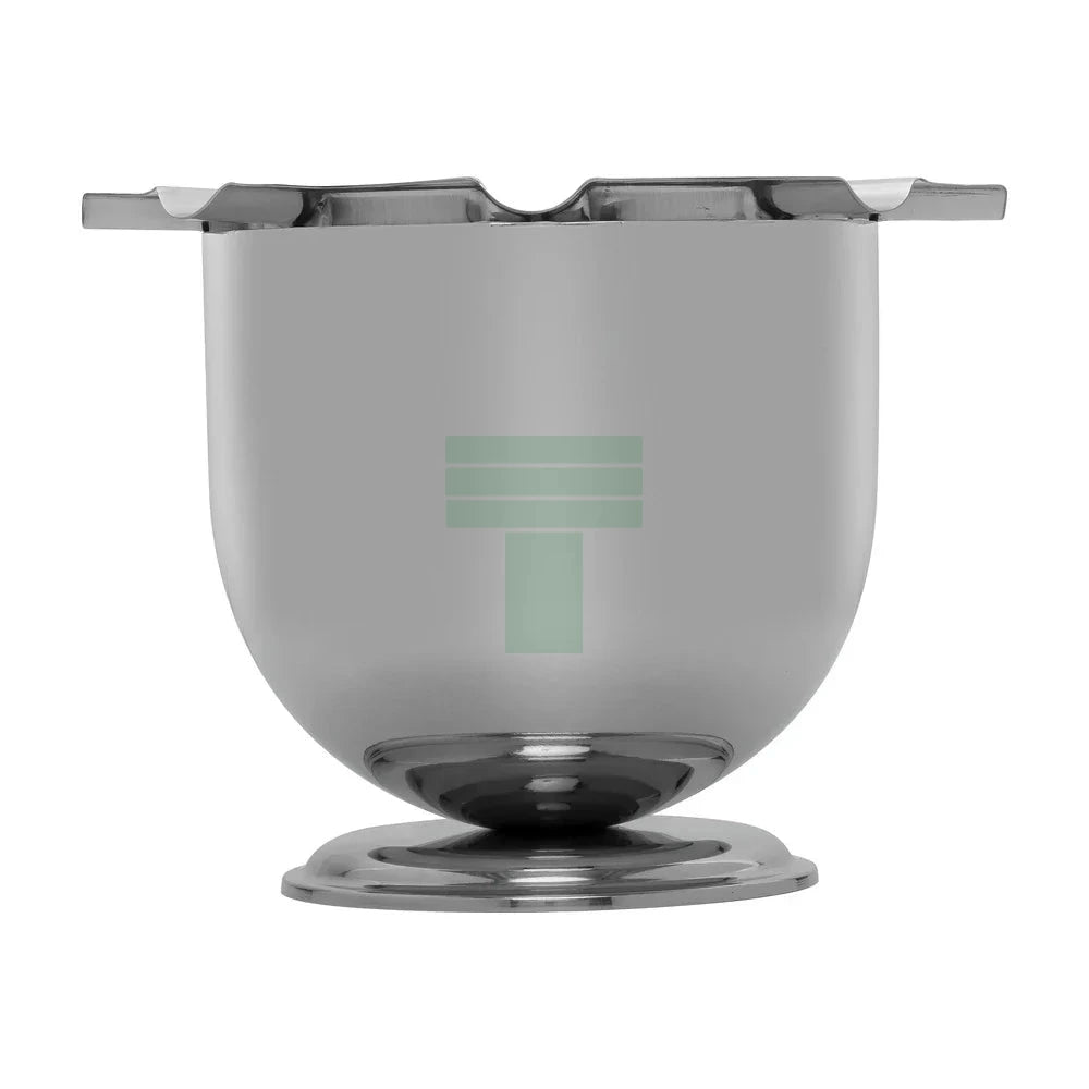 Palio Polished Stainless Steel Tazza Alta Ashtray