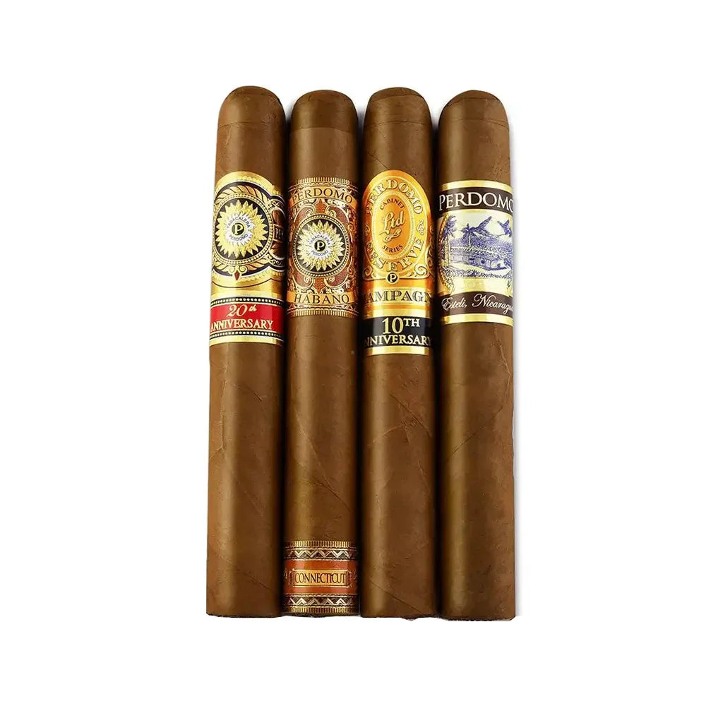 Perdomo 4-Pack Humi Sampler - Connecticut
