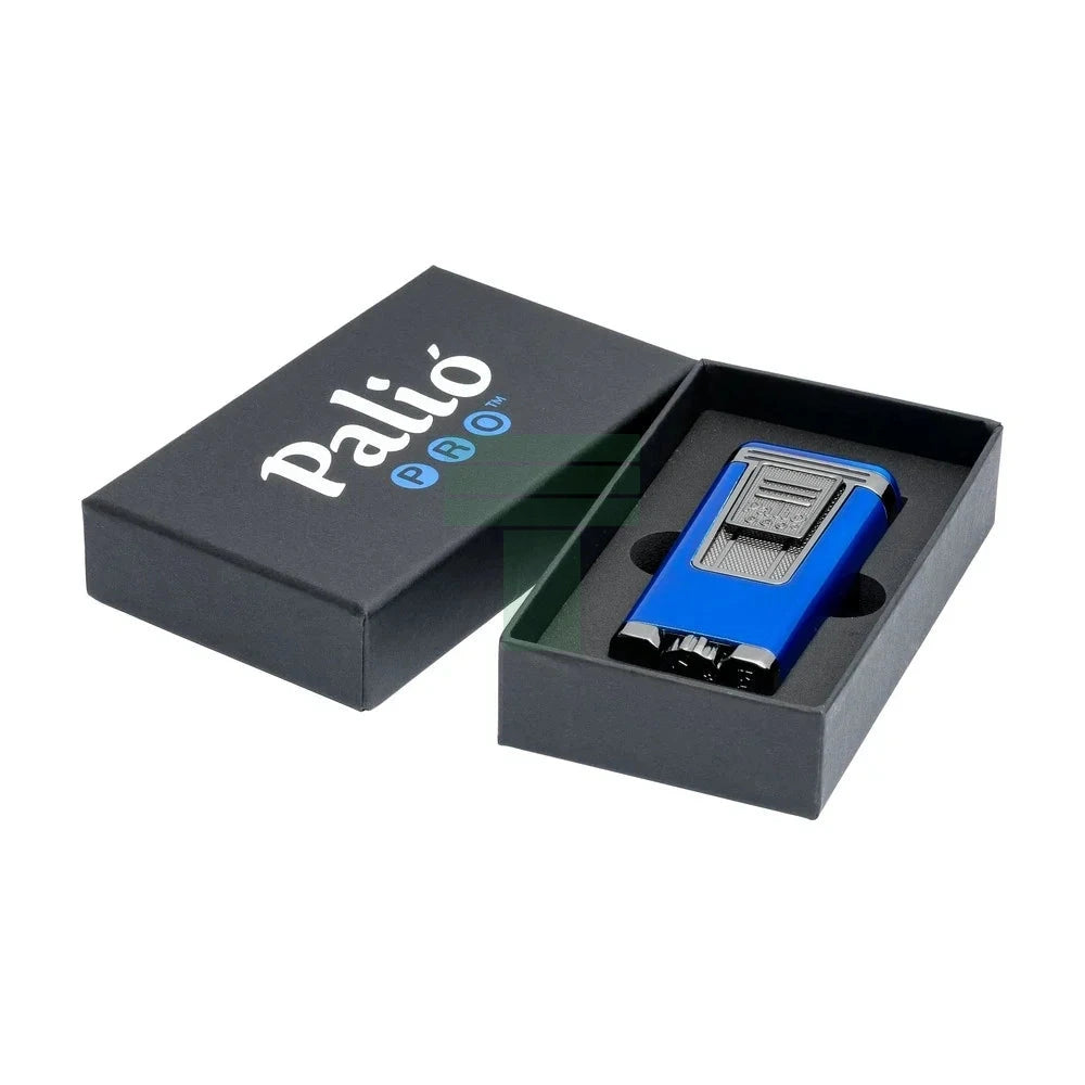 Polaris Inline Triple Jet Lighter, Blue