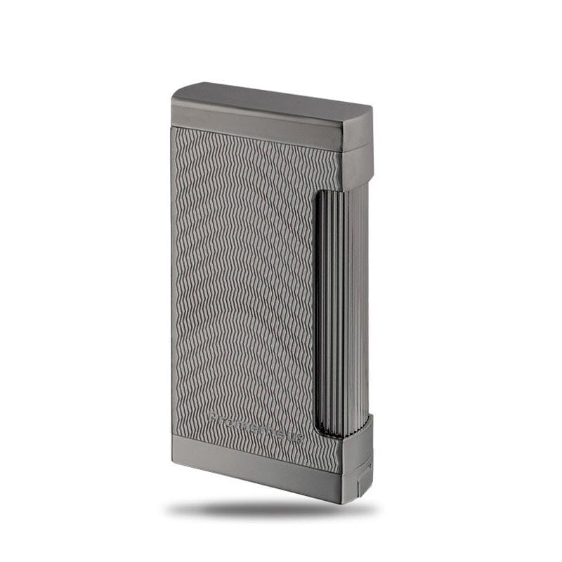 Ultimo X Gun Metal Wave Triple Torch Lighter
