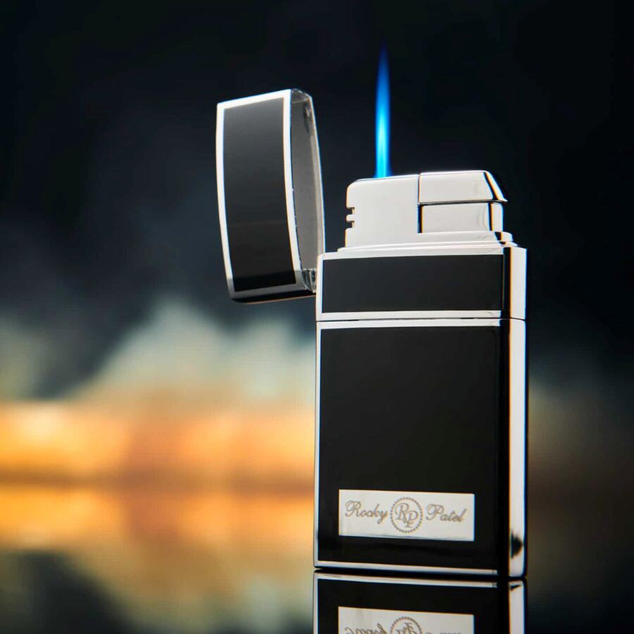 Rocky Patel The H.E. Single Flame Lighter Series Burgundy