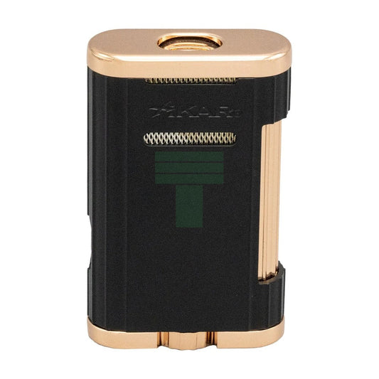 Xikar Allume 2 Double Jet Lighter - Black & Rose