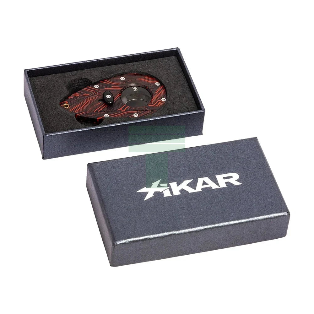 Xikar Xi-108Rd, G10 XI1 Count Cutter, Red