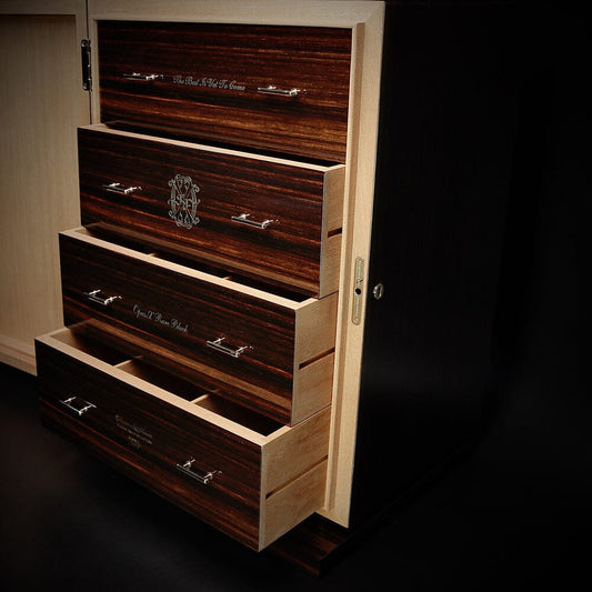 2024 OpusX Rare Black The Best Is Yet To Come Cabinet Humidor