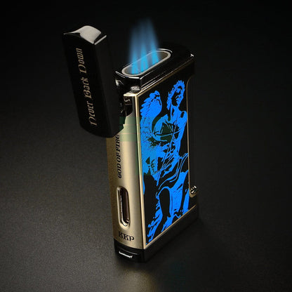 2024 LE God of Fire Never Back Down Ultimo X Lighter Blue / Black