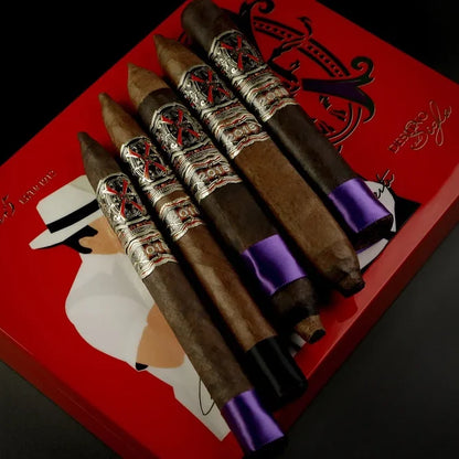 FFOX Opus5 Travel Humidor and Cigars