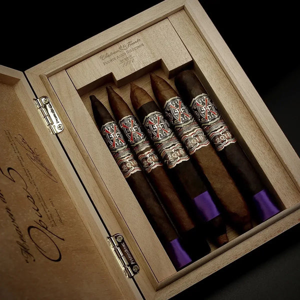 FFOX Opus5 Travel Humidor and Cigars