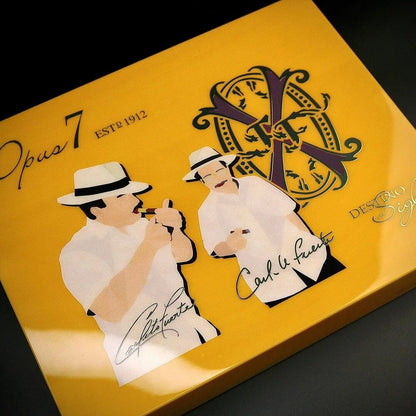 FFOX Opus7 Travel Humidor and Cigars