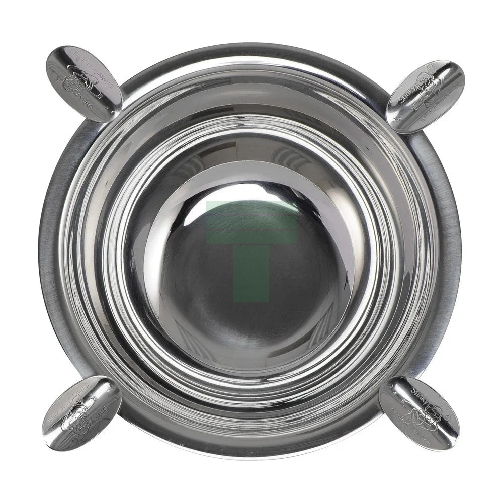 4 Stirrup Stinky Ashtray, Stainless Steel