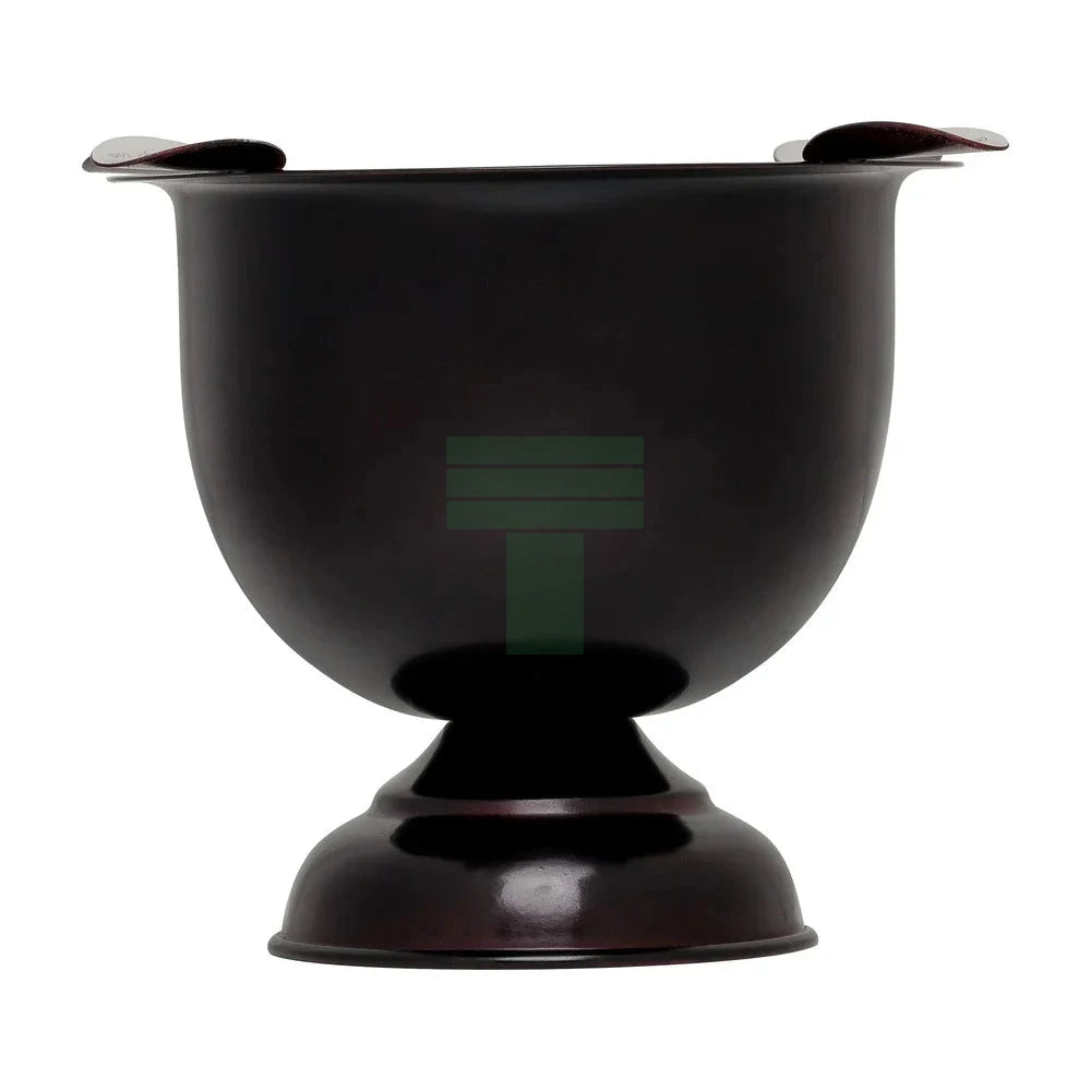 4 Stirrup Tall Stinky Ashtray, Cherry Black Antique