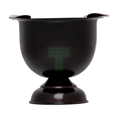 4 Stirrup Tall Stinky Ashtray, Cherry Black Antique