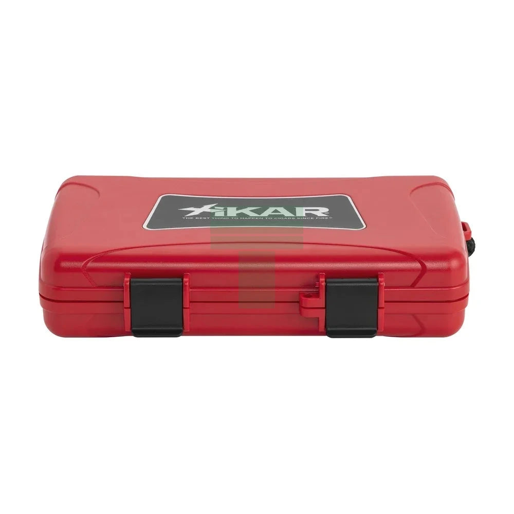 5-Cigar Travel Humidor, Red Xikar