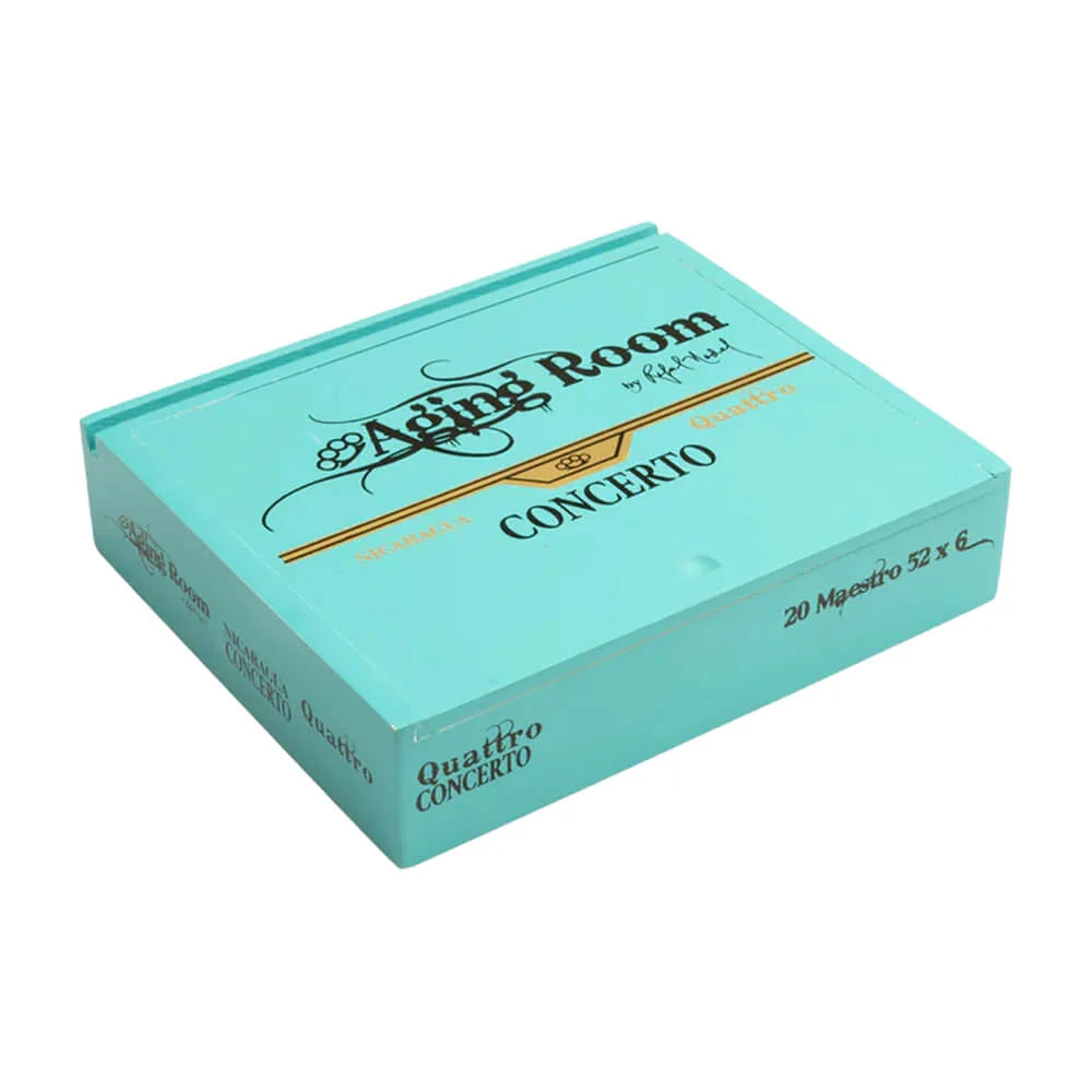 Aging Room Quattro Nicaragua Concerto Maestro Torpedo Closed Box