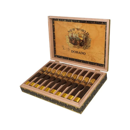 AJ Fernandez New World Dorado Corona Open Box