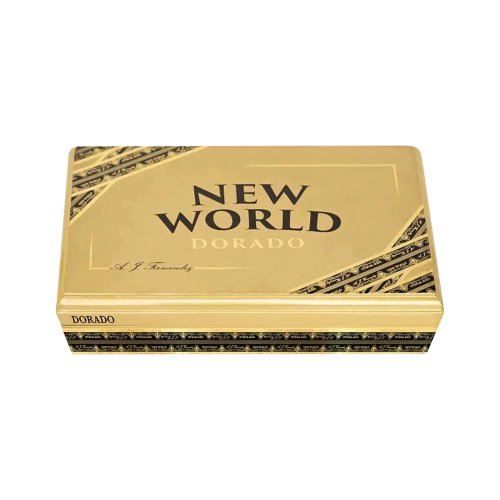 AJ Fernandez New World Dorado Robusto Closed Box