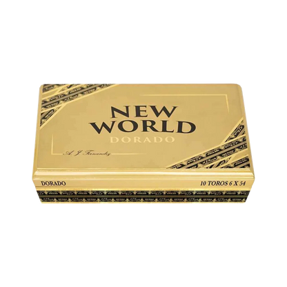 AJ Fernandez New World Dorado Toro Closed Box