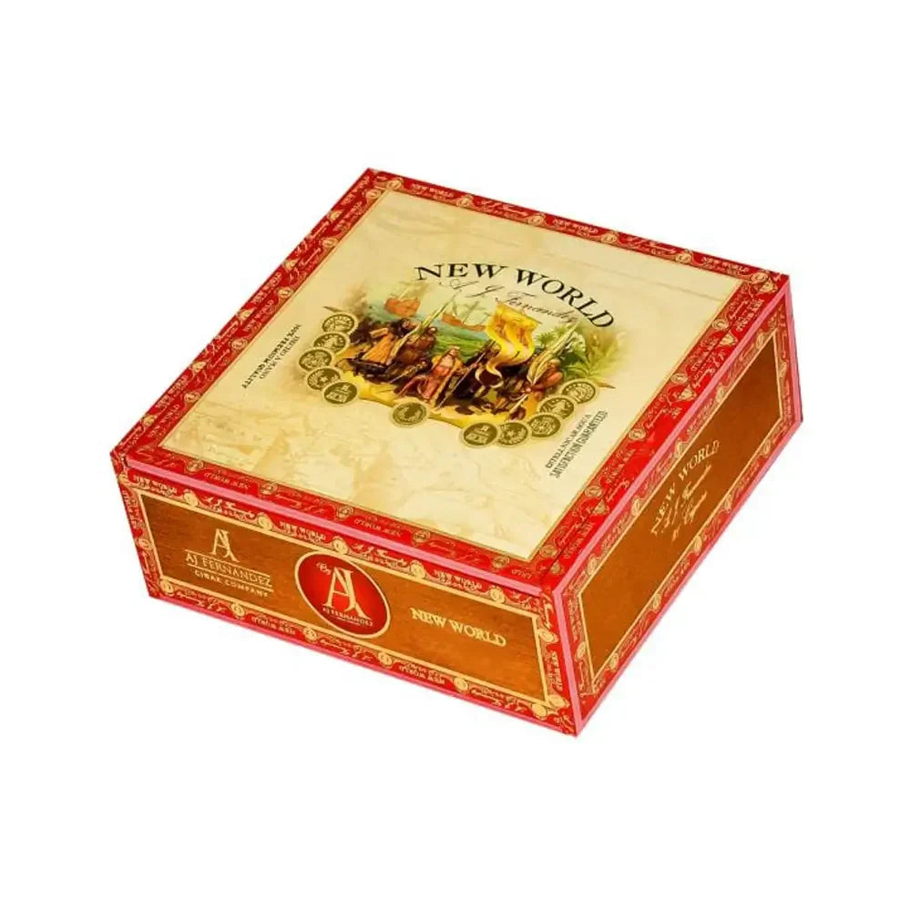 AJ Fernandez New World Oscuro Double Corona closed box