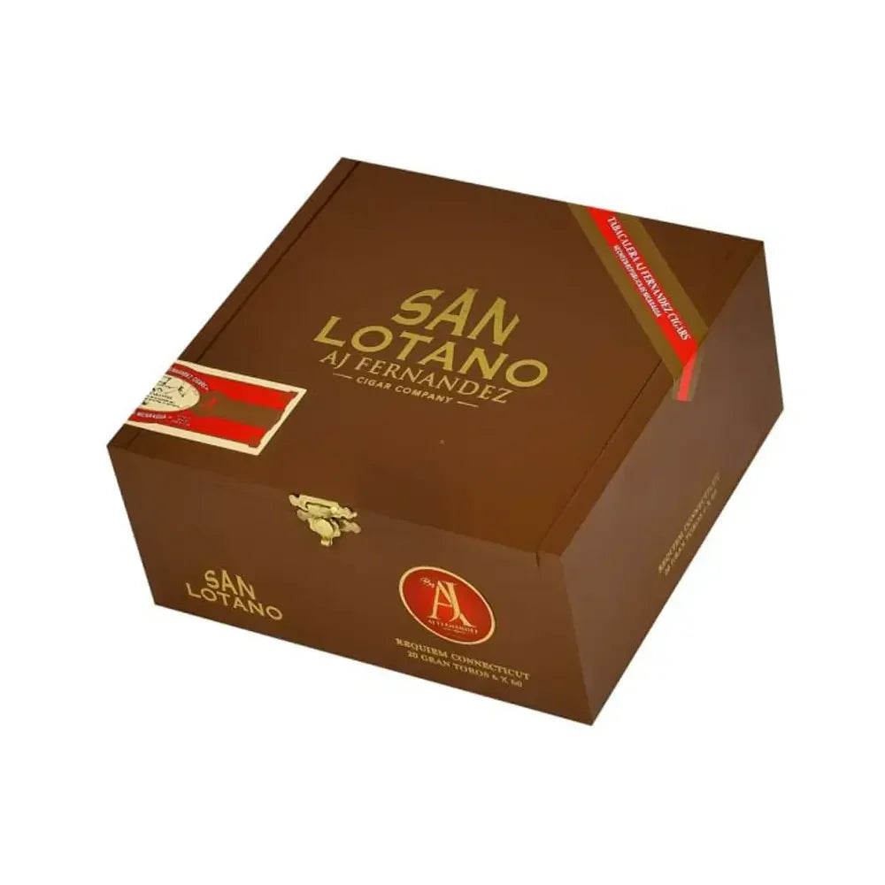 AJ Fernandez San Lotano Requiem Connecticut Gran Toro closed box