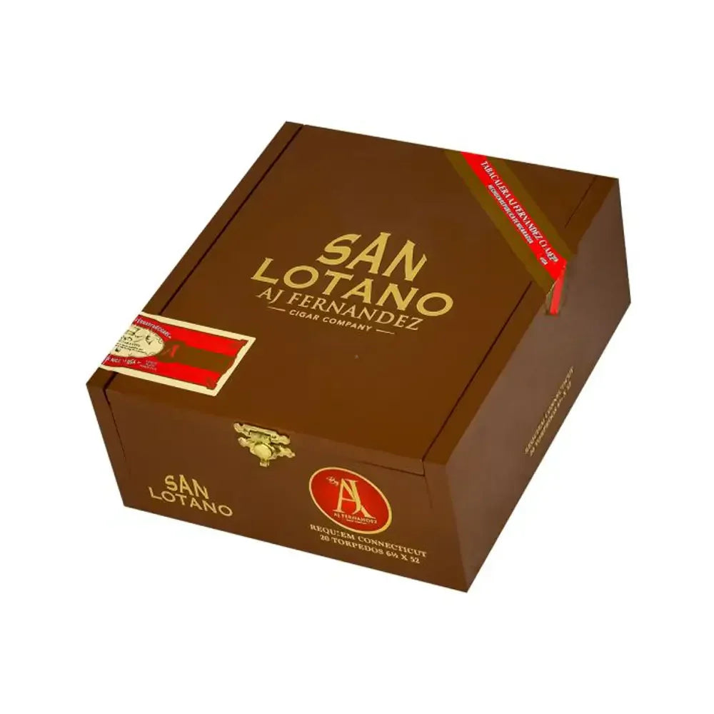 AJ Fernandez San Lotano Requiem Connecticut Torpedo closed box