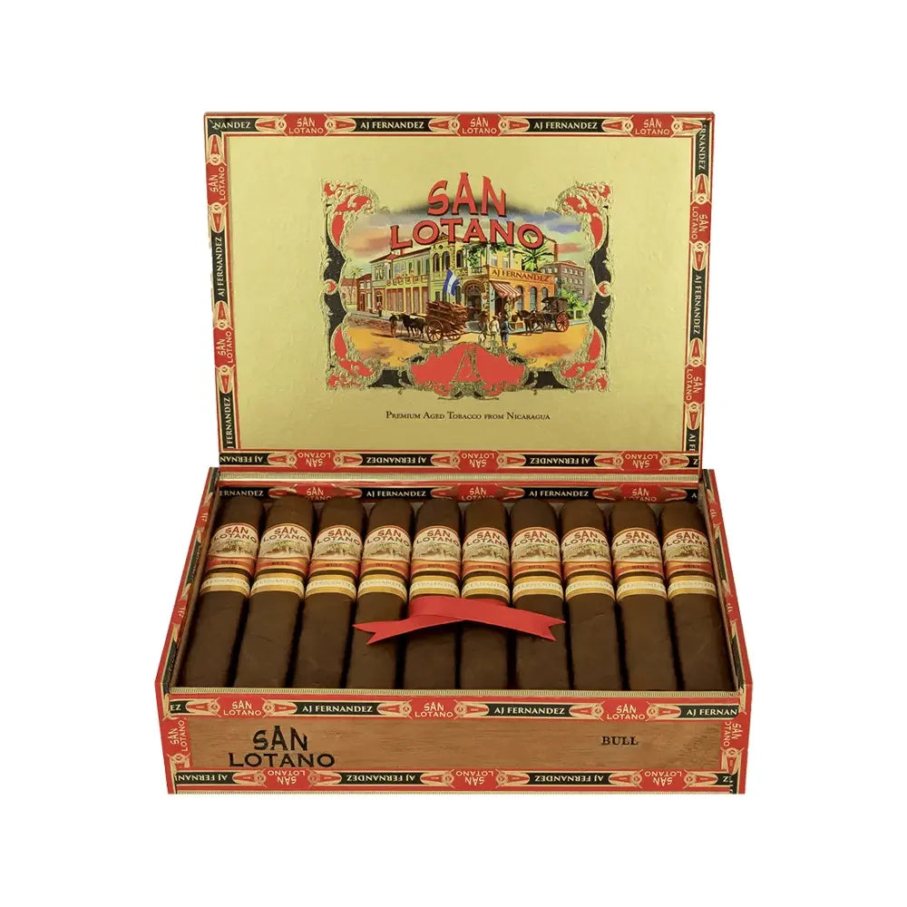 AJ Fernandez San Lotano The Bull Robusto Open Box