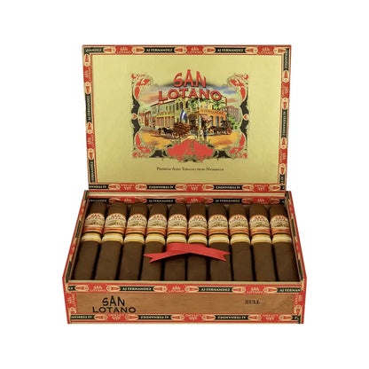 AJ Fernandez San Lotano The Bull Torpedo Open Box