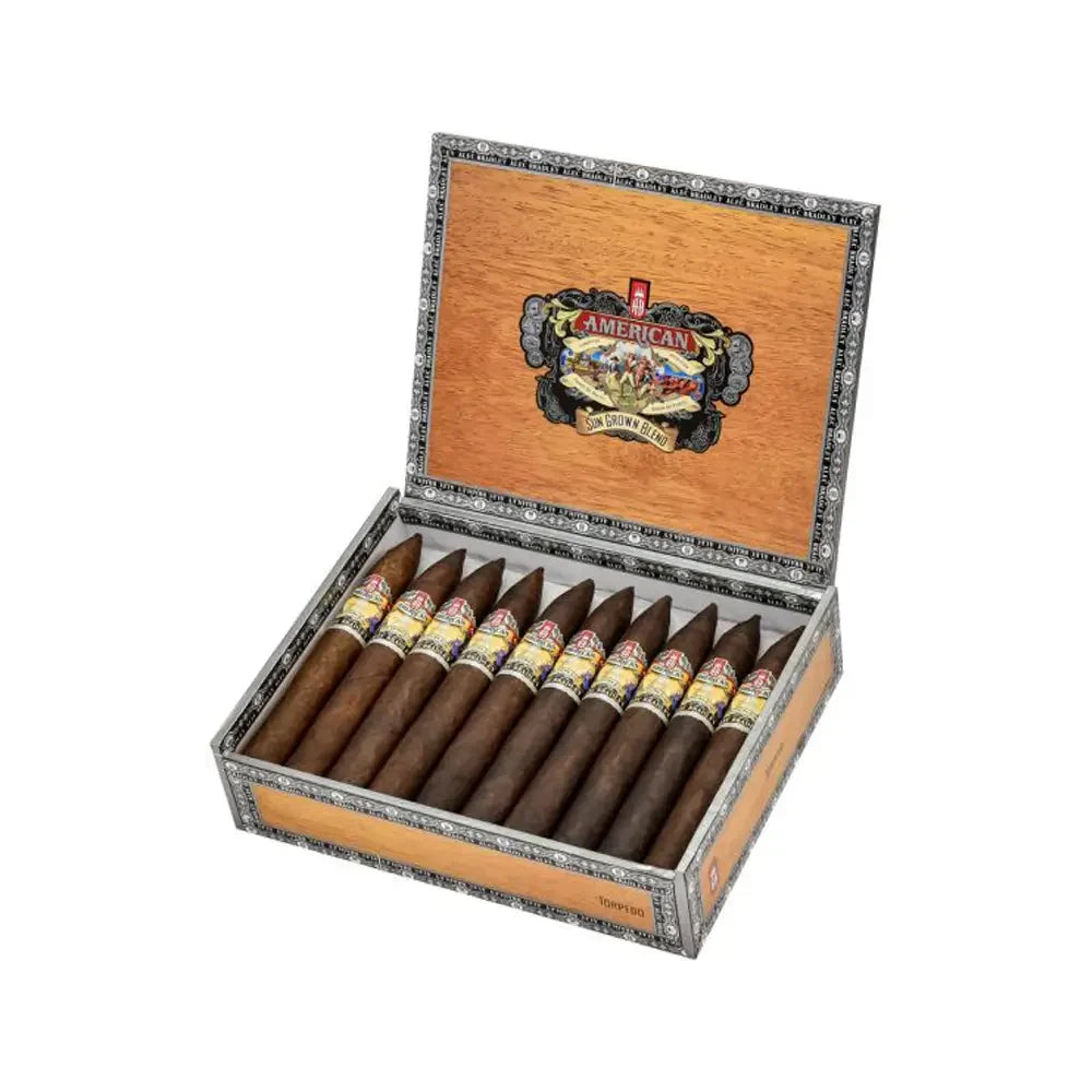 Alec Bradley American Sungrown Blend Torpedo Open Box
