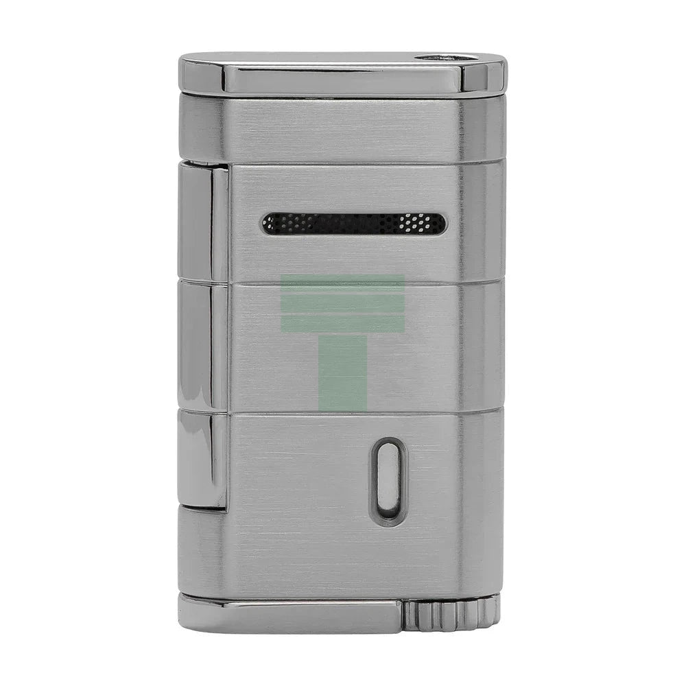 Allume Single Jet Flame, Wind Resistant, Steel Silver