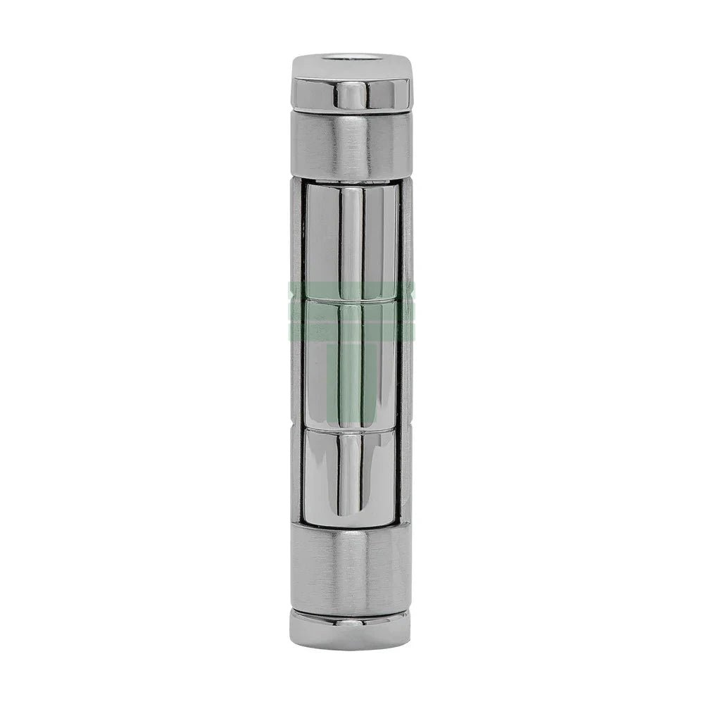 Allume Single Jet Flame, Wind Resistant, Steel Silver