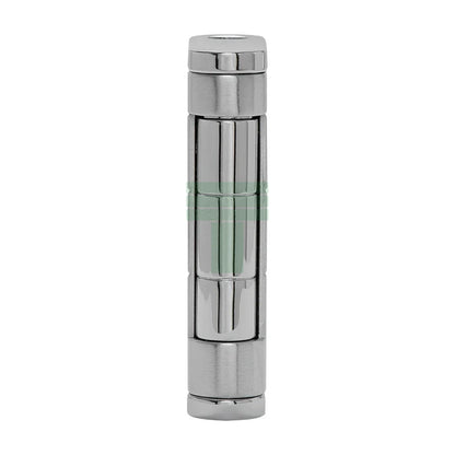 Allume Single Jet Flame, Wind Resistant, Steel Silver