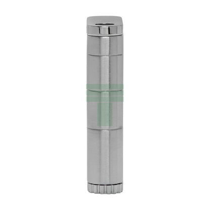 Allume Single Jet Flame, Wind Resistant, Steel Silver
