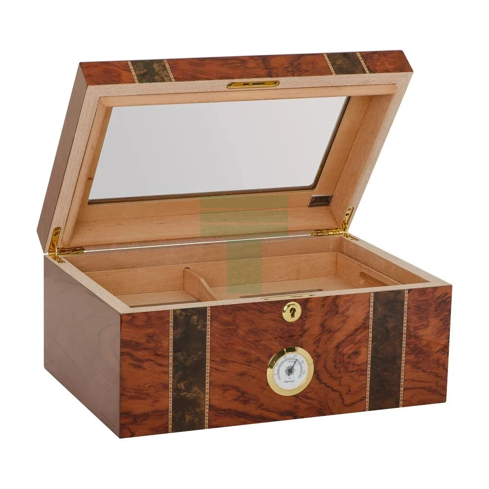 Andorra Glasstop Desktop Humidor