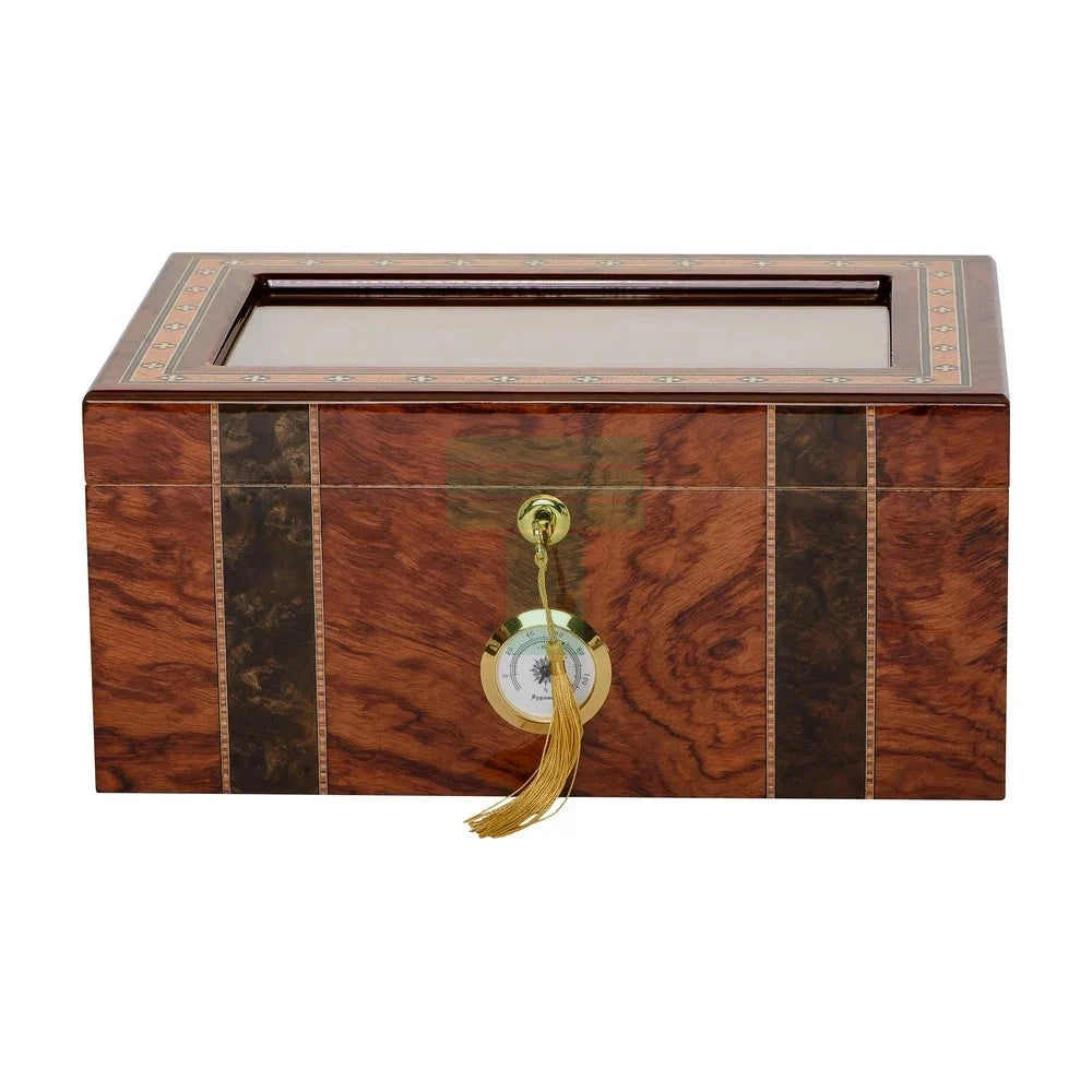 Andorra Glasstop Desktop Humidor